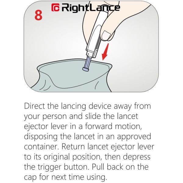 26g 11.5cm White Diabate Painless Lancing Device Adjustable For Monitoring