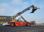 45T Load Forklift Reach Stacker For Container Handling