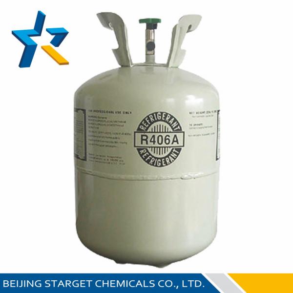 Quality R406A Refrigerants Cryogenic Refrigeration With Purity 99.99% For R12 for sale