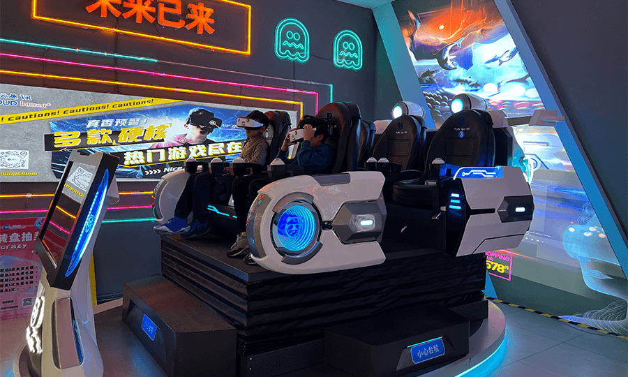 5-person VR spaceship for sale