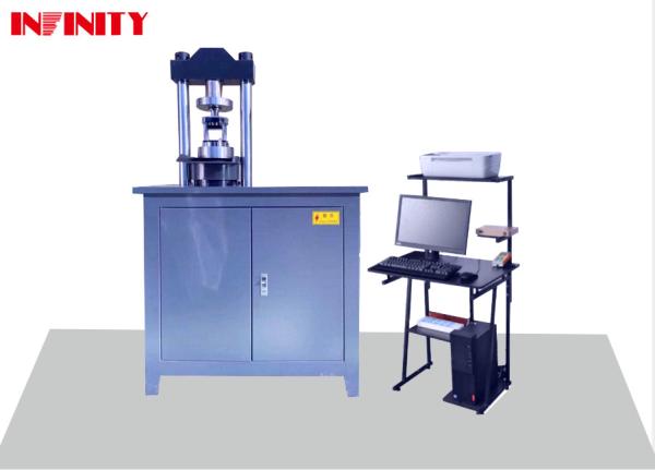 0.01kN Resolution Microcomputer Electro-hydraulic Servo Compression Testing