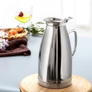 Wholesale 2Liter Hotel Water Kettle 1.5L 304SS Thermos Kettle Flask Silver from china suppliers