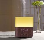 30ml/Hr 300ML Bluetooth Aroma Diffuser With Alarm Clock