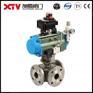 Wholesale High Platform Square Three-Way Q44F-25P Floating Ball Valve for Different Applications from china suppliers