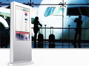 China Professional Touch Screen Directory Kiosk / Interactive Digital Kiosk on sale