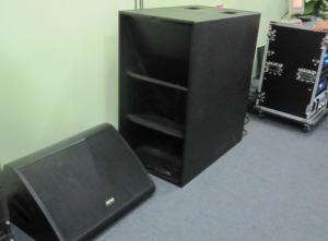 Wholesale Professional Subwoofer Rock Band Stage Sound System For Event And Show , 2 X 18&quot; Woffer Size from china suppliers