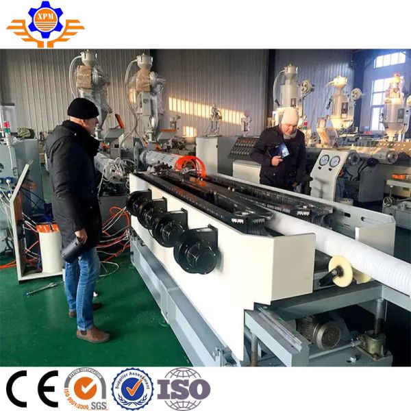 20 To 60mm Pe Corrugated Pipe Line Pepipe Pe Single Wall Corrugated Pipe Extrusion Line