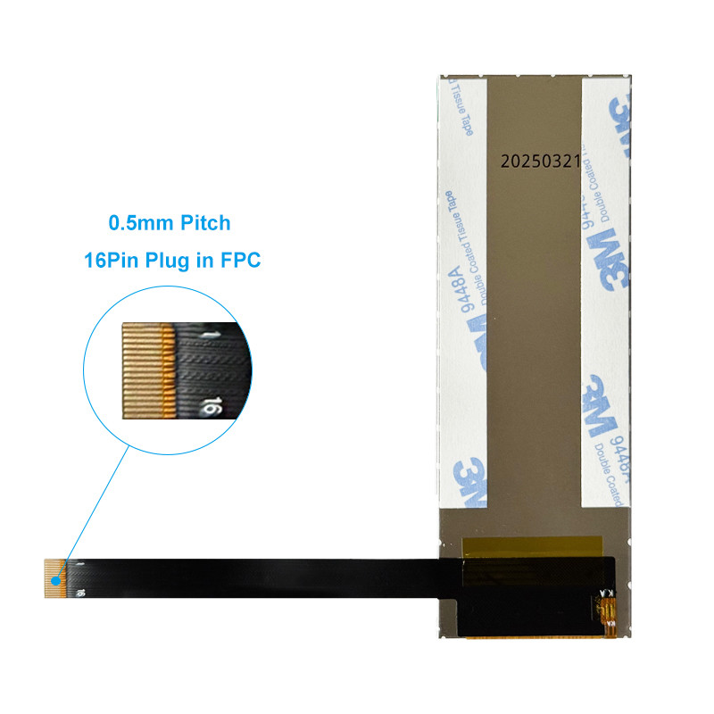 4.58 inch Tft Display Module 320×RGB×960 Dots MIPI Interface 400c/D