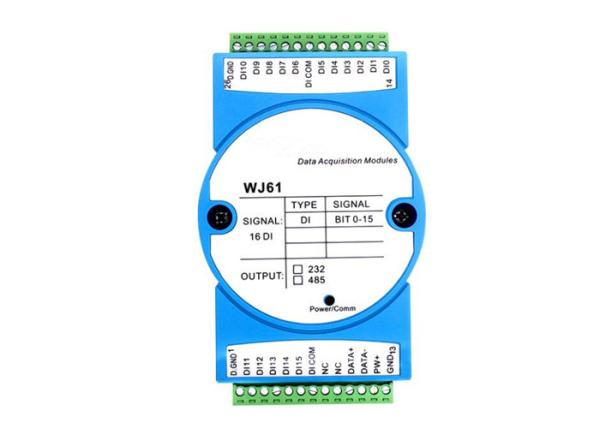 Quality LS-WJ61 16DI Signal to RS485/232 Converter Signal Isolator for Industry Automation Control for sale