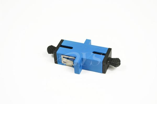 Quality SC/UPC single mode simplex with metal laser shrapnel, Optic fiber adapter for sale