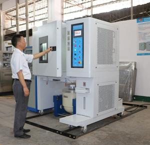 Vertical Environmental Shaker , Combined Climate And Vibration Chamber