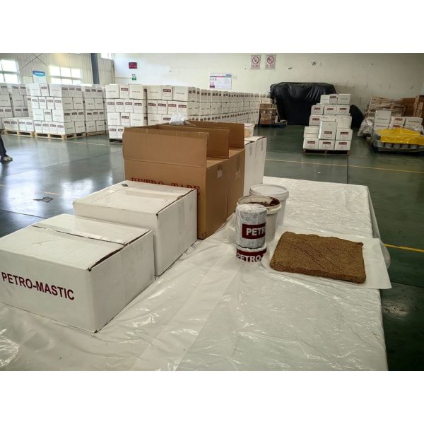 Chemical Resistance and 15% Elongation Petrolatum Tape for Pipeline Applications