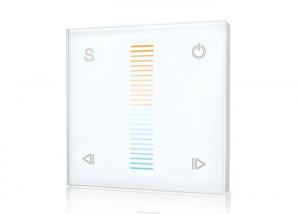 Wholesale RGB SPI Touch Sensor Light Switch , 5 - 24V DC Wall Mounted LED Touch Controller from china suppliers