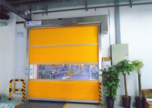 Wholesale Blue Yellow PVC Interior Door , Industrial Workshop Doors from china suppliers