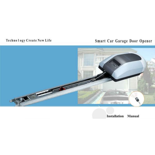 800N Force Overhead Garage Door Motor Rolling Code 35m Remote Distance