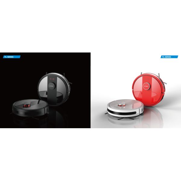 2600MAH Battery Smart Mapping Robot Vacuum Self Charging With App Control