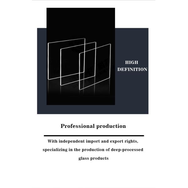 Clear Camera Lens Transparent Optical Glass