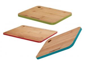Wholesale Promotional Small Bamboo Cutting Board , Thick Wooden Chopping Board Antibacterial from china suppliers
