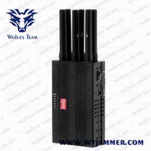 Wholesale DCS PCS 3G 4G 15M 4.8W Handheld Signal Jammer from china suppliers