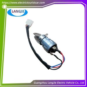 China Start Switch Electric Door Lock Key Switch LVTONG Electric Sightseeing Car Accessories on sale
