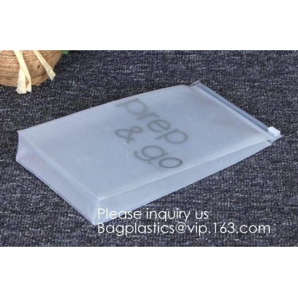 Swimwear Bag, Cosmetic Piping Plastic Zipper Pouch With Handle Holographic Makeup Bag Pvc Cosmetic Bag, biodegradable