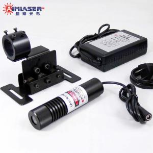 Wholesale 635nm 20mW 2.5mmx10m@5m Red Line Laser Projector Generator with Mount and Power Adapter for Industrial Alignment Positioning from china suppliers