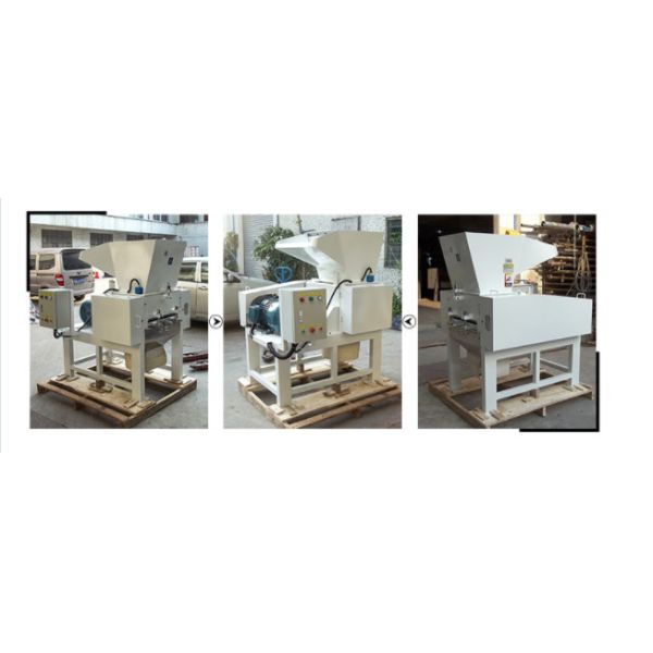 One shaft shredder for industrial heavy duty paper crushing /customizable plastic crusher crushing manchines China facto
