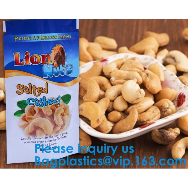 3kg/5kg Stand Up Flat Bottom/Box Bottom Zipper Whey Protein Powder Pouch Bag For Packaging Nutrition Powder