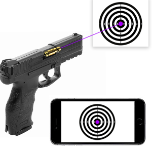 9MM Laser Training Cartridge Dry Fire Trainer Integrated Snap Cap With O Rings