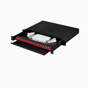 ODF Patch Panel Patch Cord , SC/FC/ST/LC Splicing 24 Port Fiber Optic Patch Panel