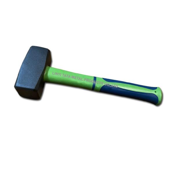 Quality forged stoning hammer with fiberglass handle for sale