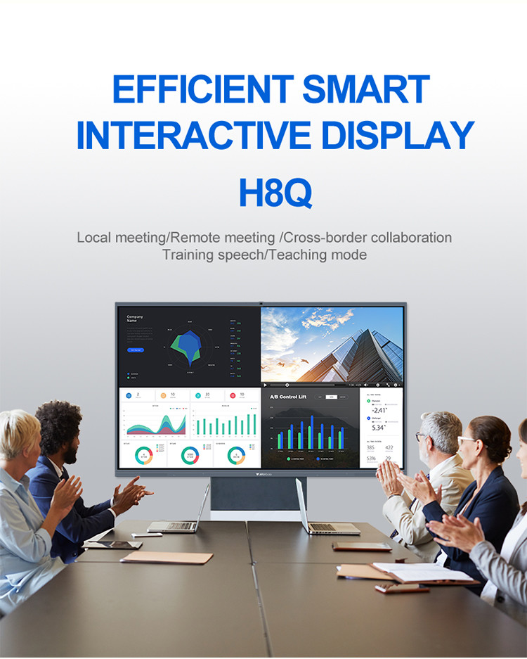 Smart Interactive Whiteboard 65" Interactive Display Interactive Flat Panel For Kids