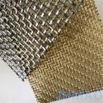 2m Standard Length Architectural Wire Fabric With Diamond Pattern