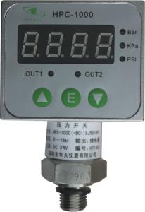 China Two Relays Digital Pressure Controller with LED display  HPC-1000 on sale
