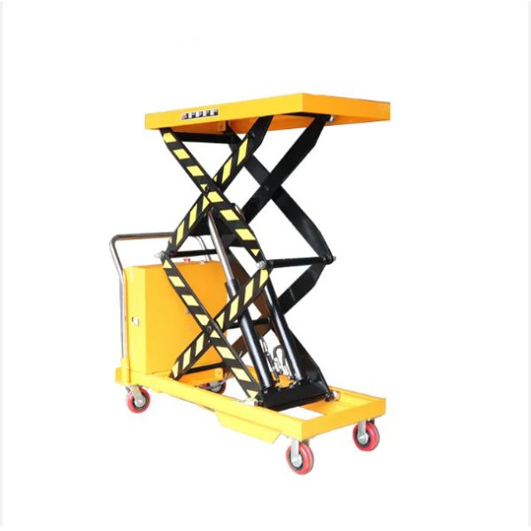 Heavy Duty 1000kgLifting 1m Electric Static Mobile Automatic Lift Tables Portable Scissor Lift Table Trolley