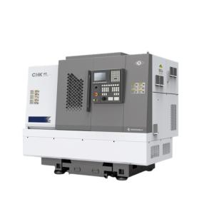 China CNC Lathe CHK46 Gang Type Tool Post Precision Cutting Slant Bed CNC Turning Lathe Machine on sale