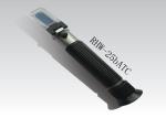 Dual Testing Scale Alcohol Refractometer , Wine Refractometer Brix 0.2% Durable