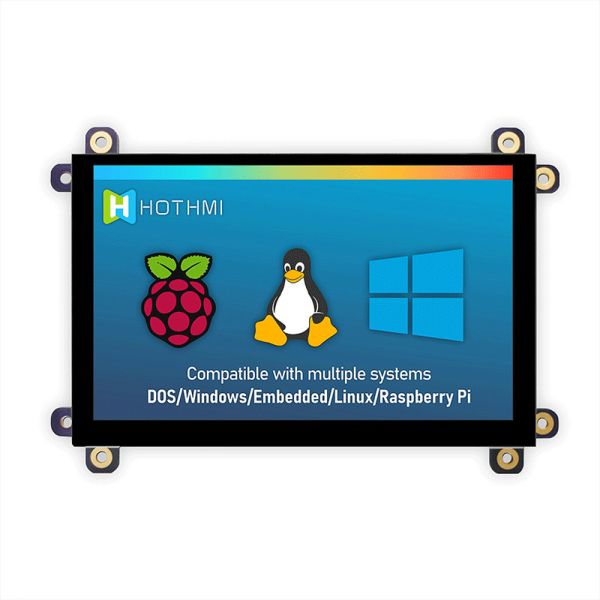 5 Inch HI LCD Display 800x480 Pixels