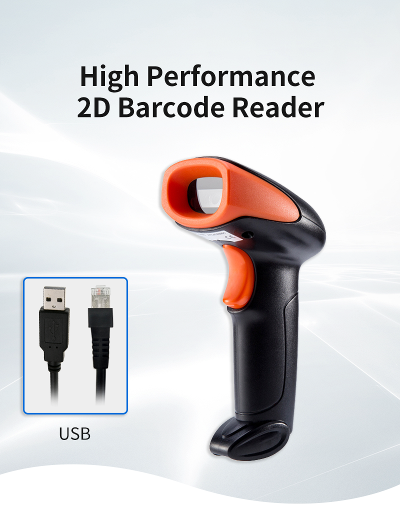 High Performance 2D Barcode Scanner With USB COM Interface for POS System Barcode Reader