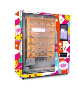 China Automatic Donuts Vending Machine With Card Reader Vending Machine US on sale