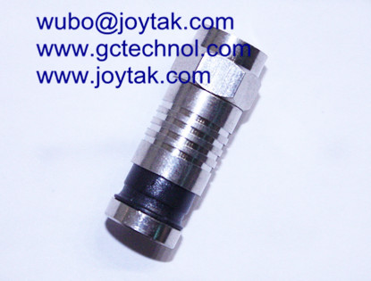F Compression Connector for RG6 universal cable CATV cable compression connector waterproof F male