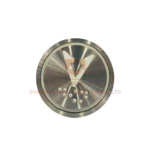 Wholesale Cassette Structure Elevator Lop Button , Push Button Switch For 2 - 3mm Panel from china suppliers