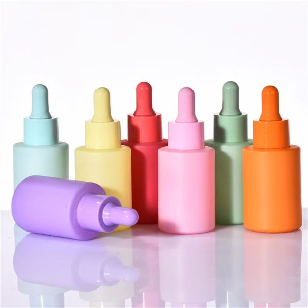 Custom Glass Essential Oil Bottle 20ml 30ml 50ml with Dropper Cap