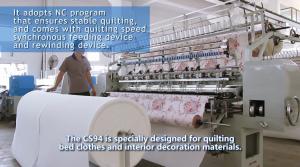 Wholesale High Rigidity Automatic Computerized Quilting Machine, 94 Inches High Speed from china suppliers