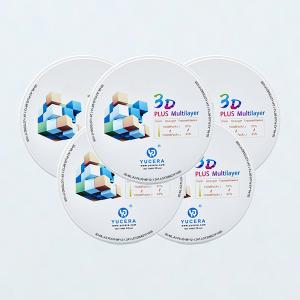 1050 Mpa Translucent Zirconia Blocks Dental Zirconia Cad Cam Blocks
