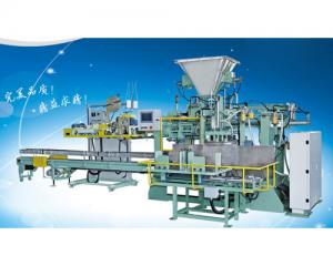 China Coal / Gravel / Potato Sealing Weighing Auto Bagging Machines 30-60bag/min on sale