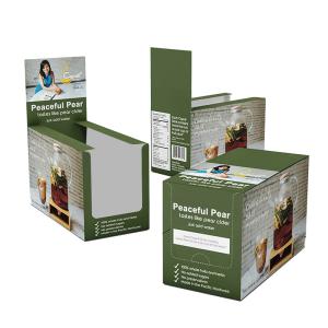 China Recyclable Cardboard Paper Display Box Shelf Ready Packaging Customized on sale