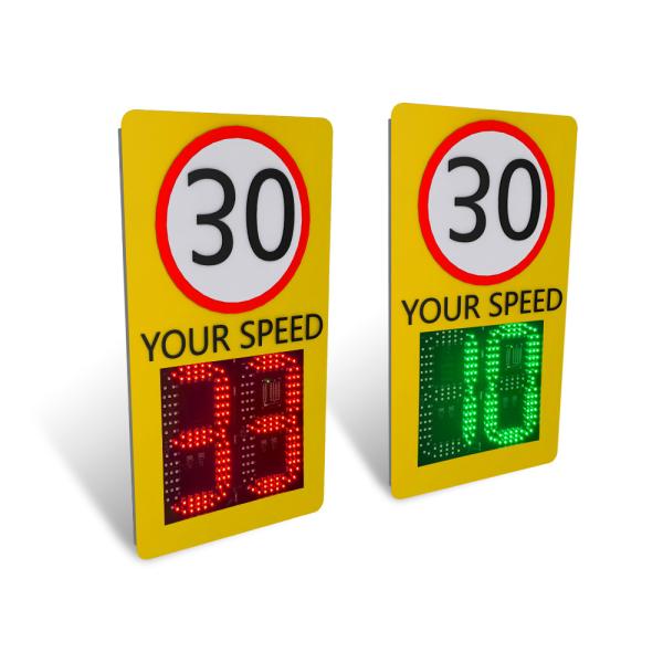 Quality Over 150 Meters Radar Speed Sign With Mobile App Control Ip54 for sale