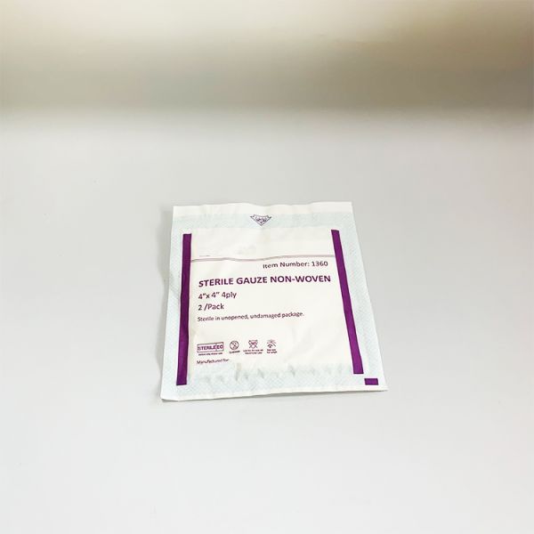 Disposable Sterile Non-woven Drain Sponge 4*4 Inch with Good Quality