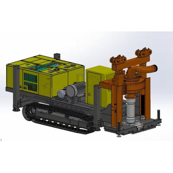 SD220L Reverse Circulation Drilling Rig Crawler Full Hydraulic Pump